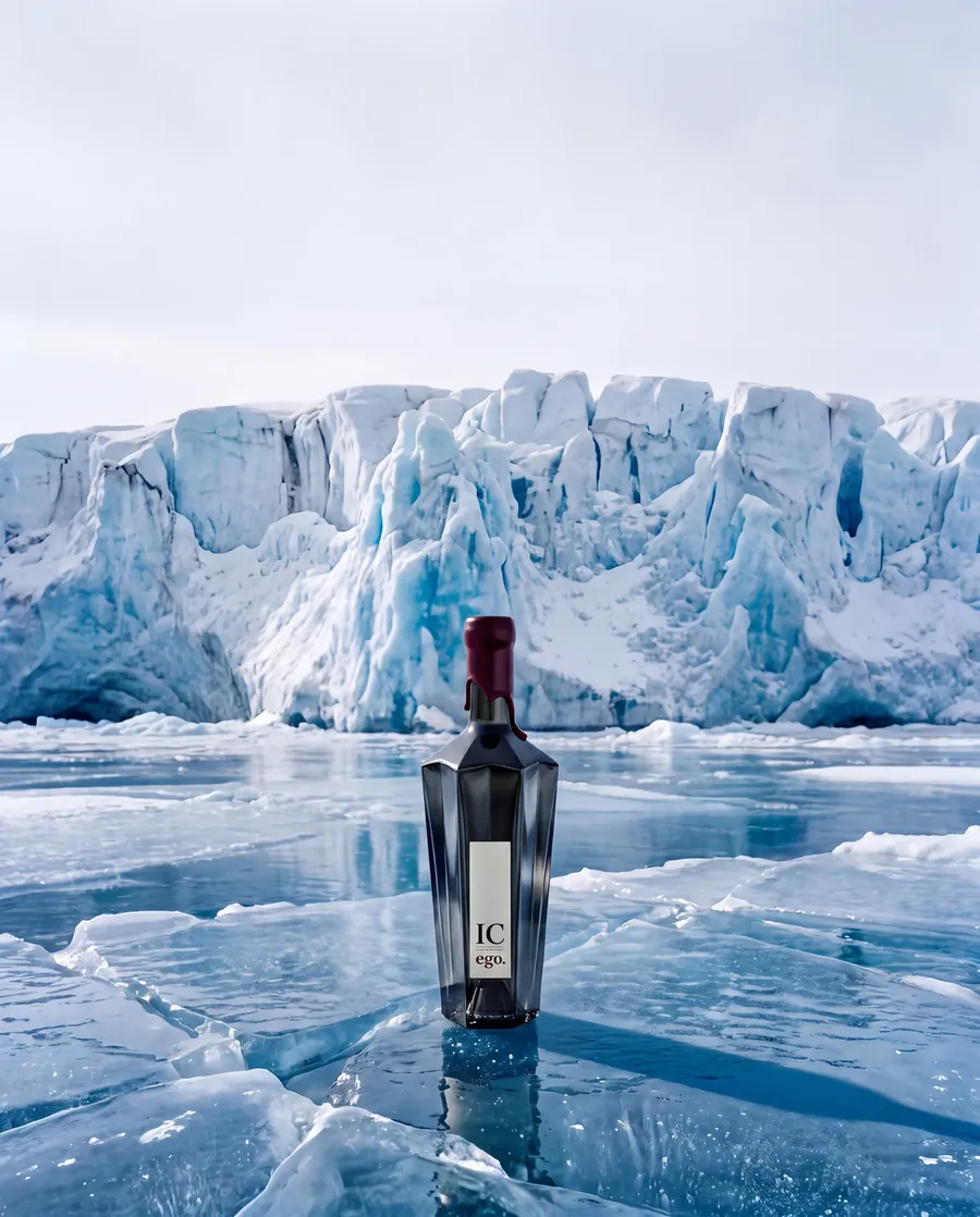 Bottle · glacier