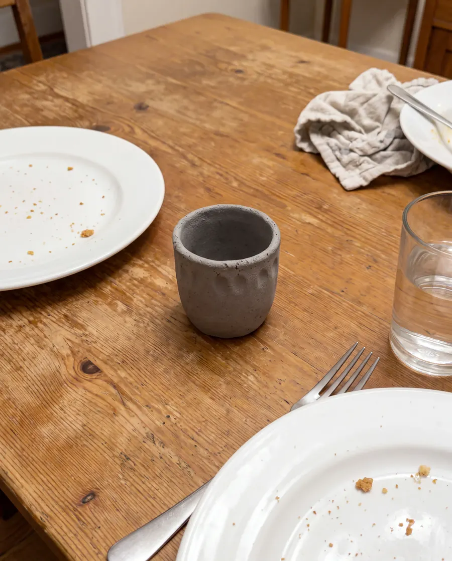 Cup, owner's photograph
