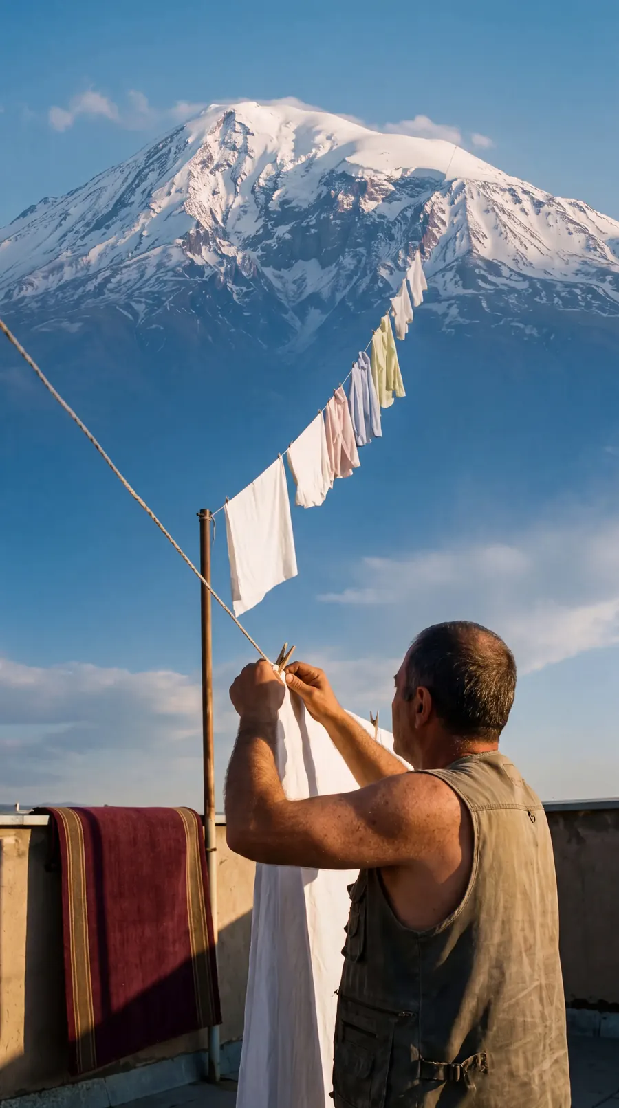 Washing line